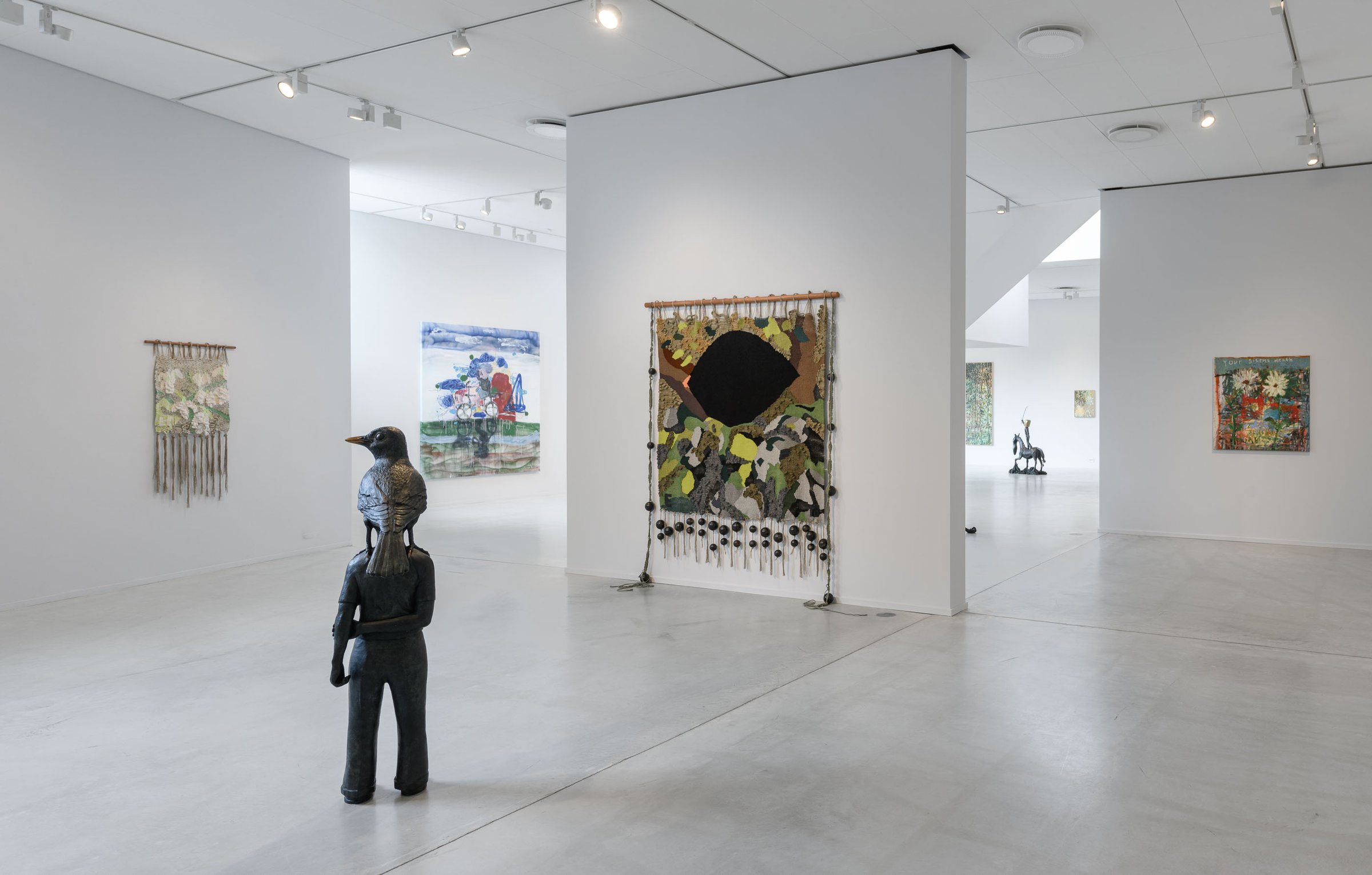Installation view from the BGE Contemporary group exhibition featuring Georg Óskar — BGE_DSA8566_webres